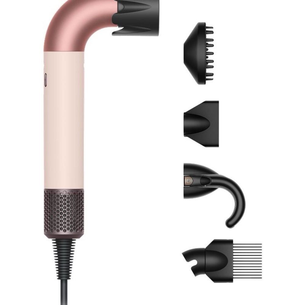 EUC Dyson Supersonic r Ceramic Pink + Rose Gold Hair Dryer Authentic